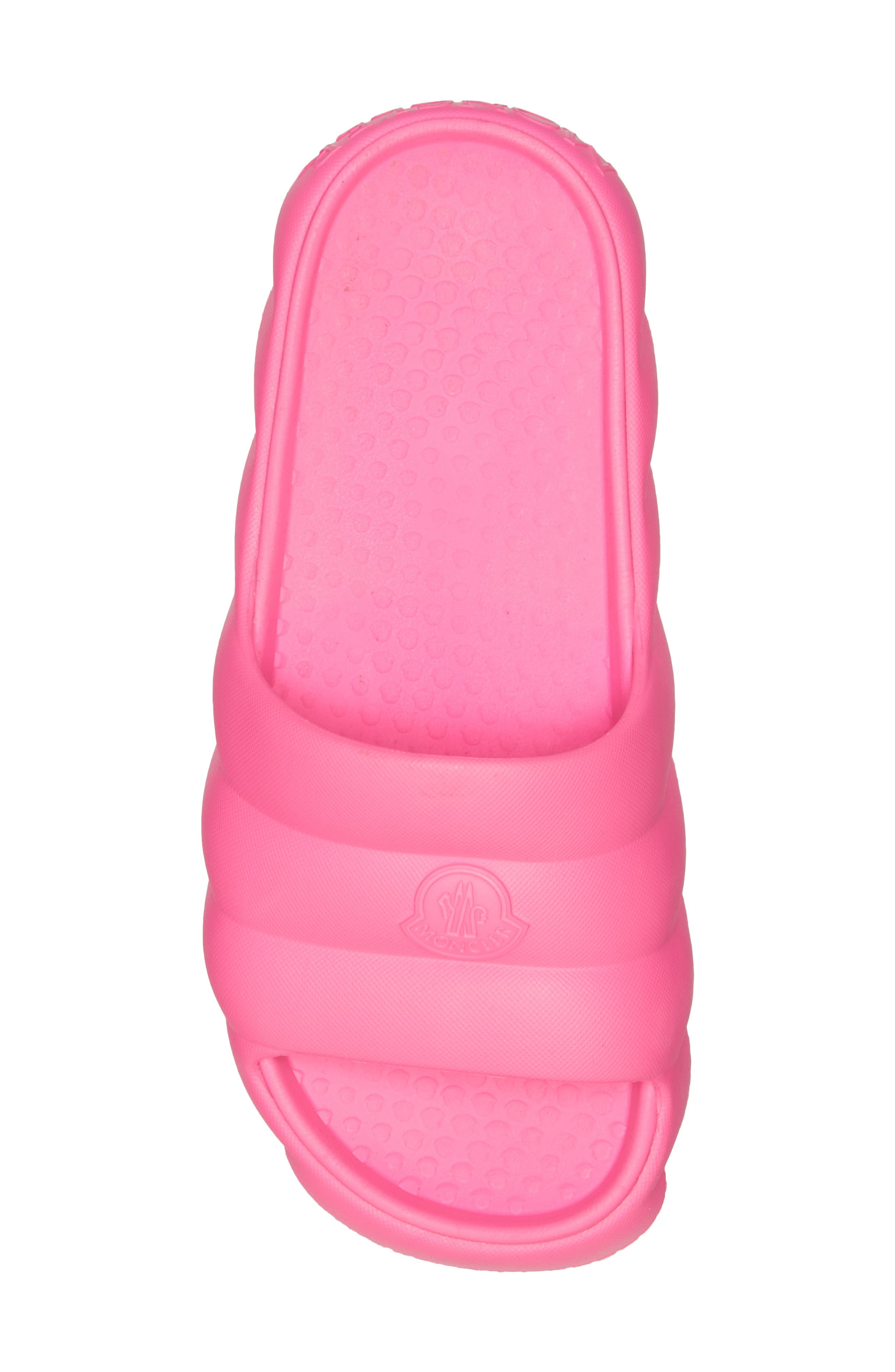 Moncler Lilo Slide Sandal in Pink at Nordstrom - 5
