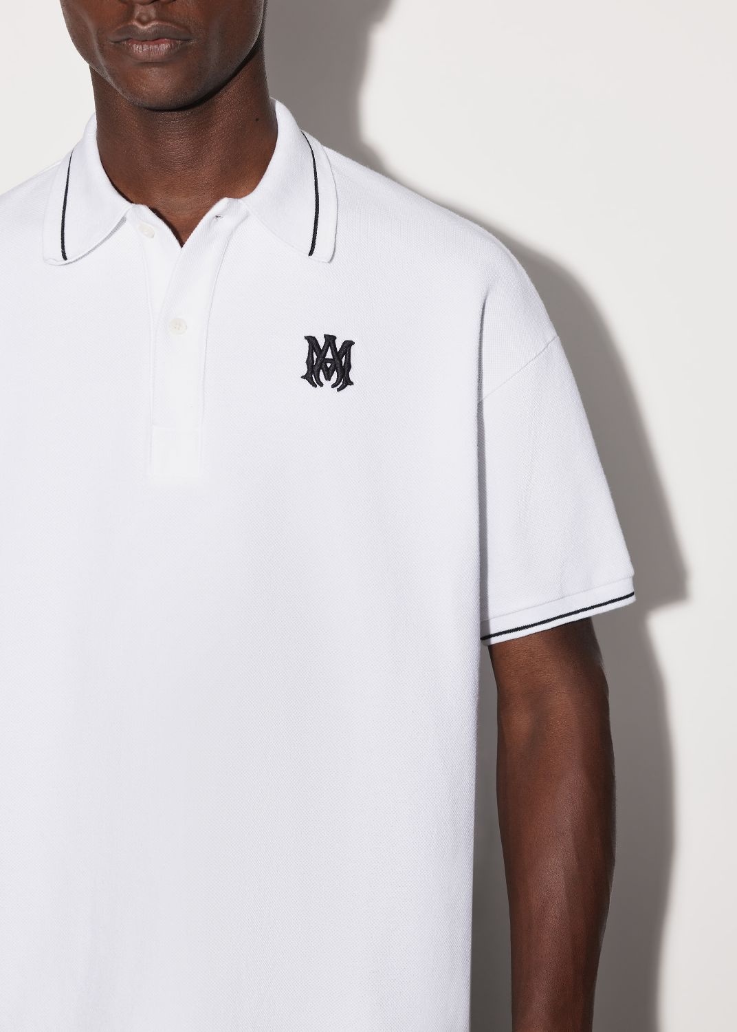 SOLID SHORT SLEEVE POLO - 5