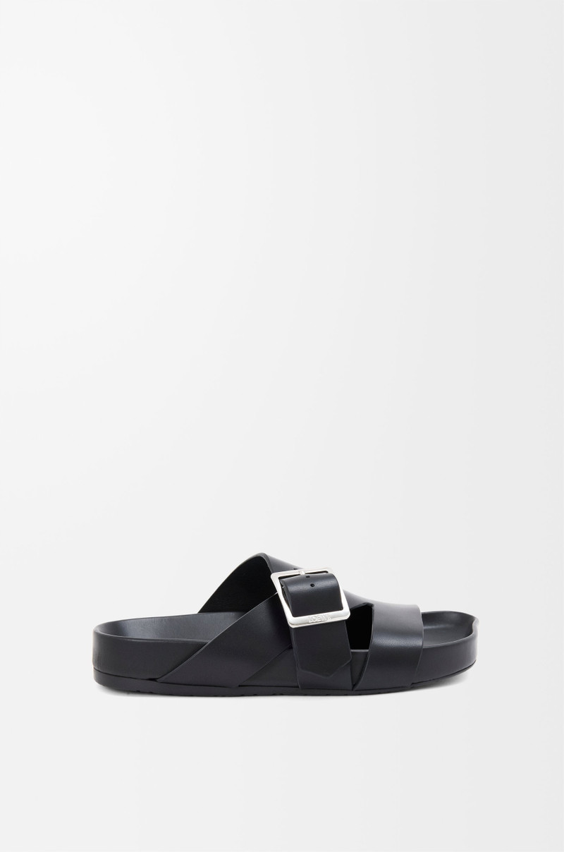 Ease Buckle slide in vegetable-tanned calfskin 1