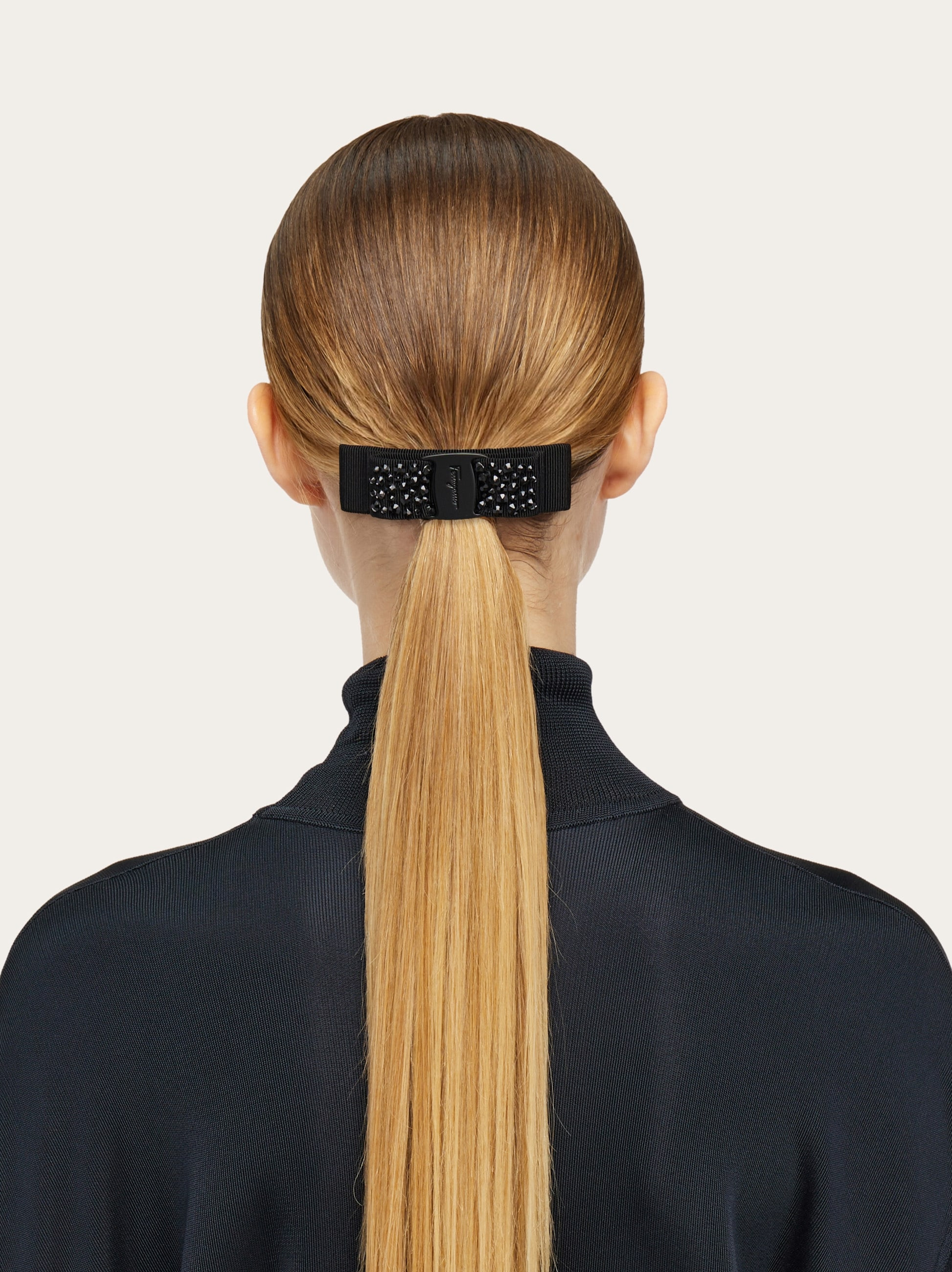Vara bow Swarovski hairclip - 4