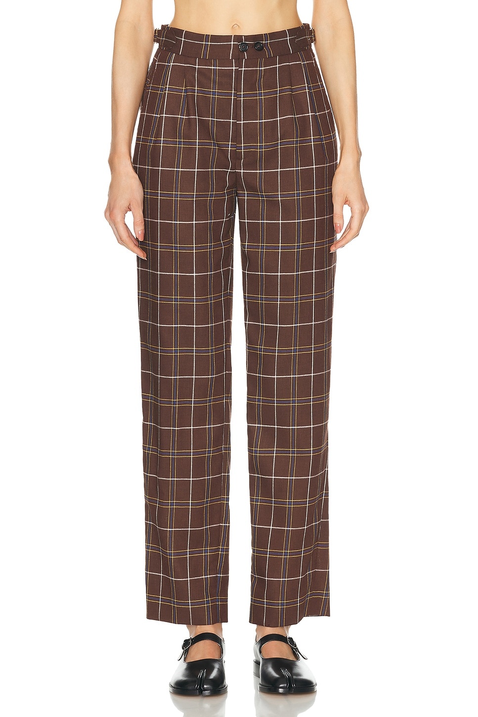 Dunham Plaid Trouser - 1