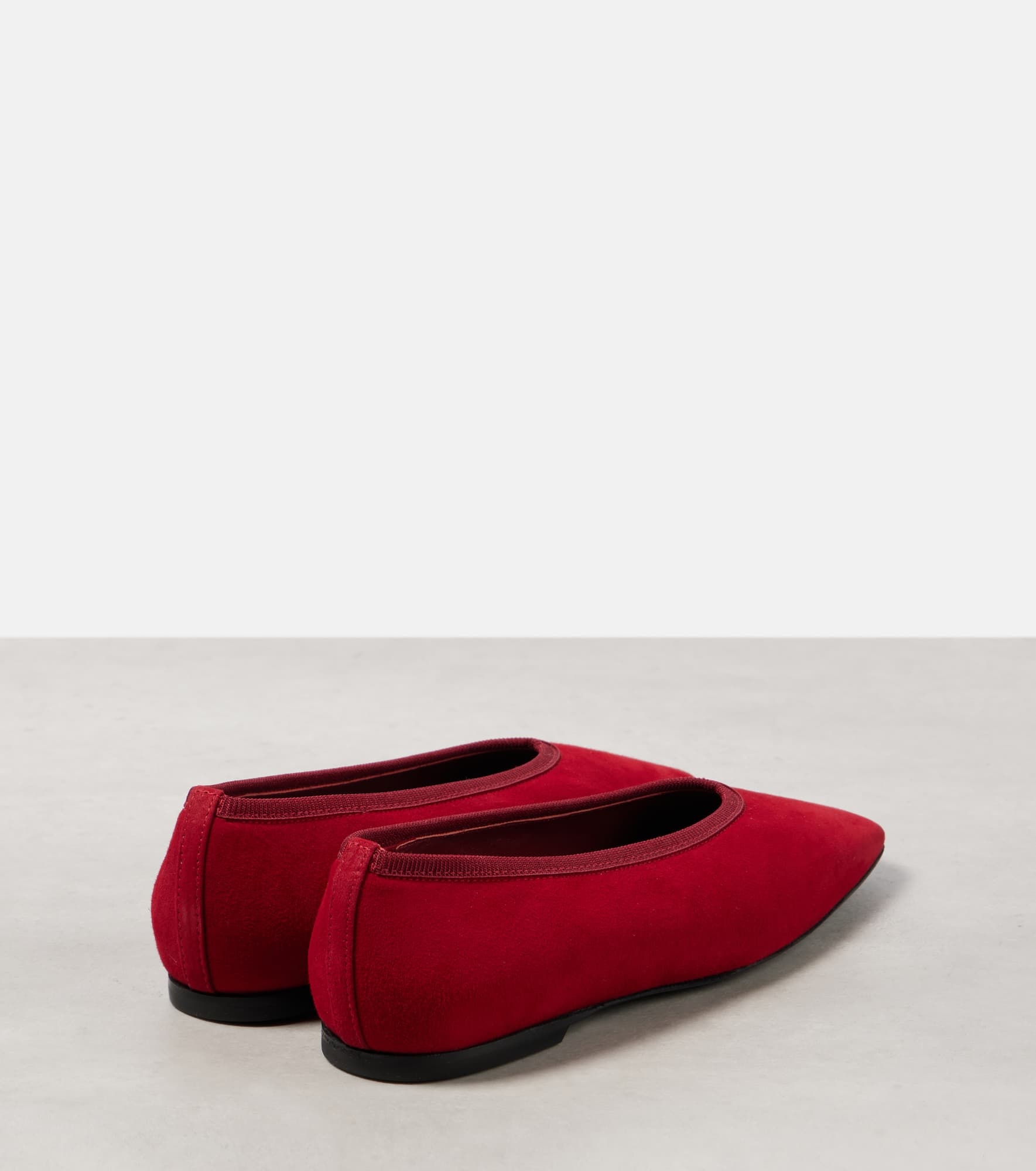 Suede ballet flats - 2