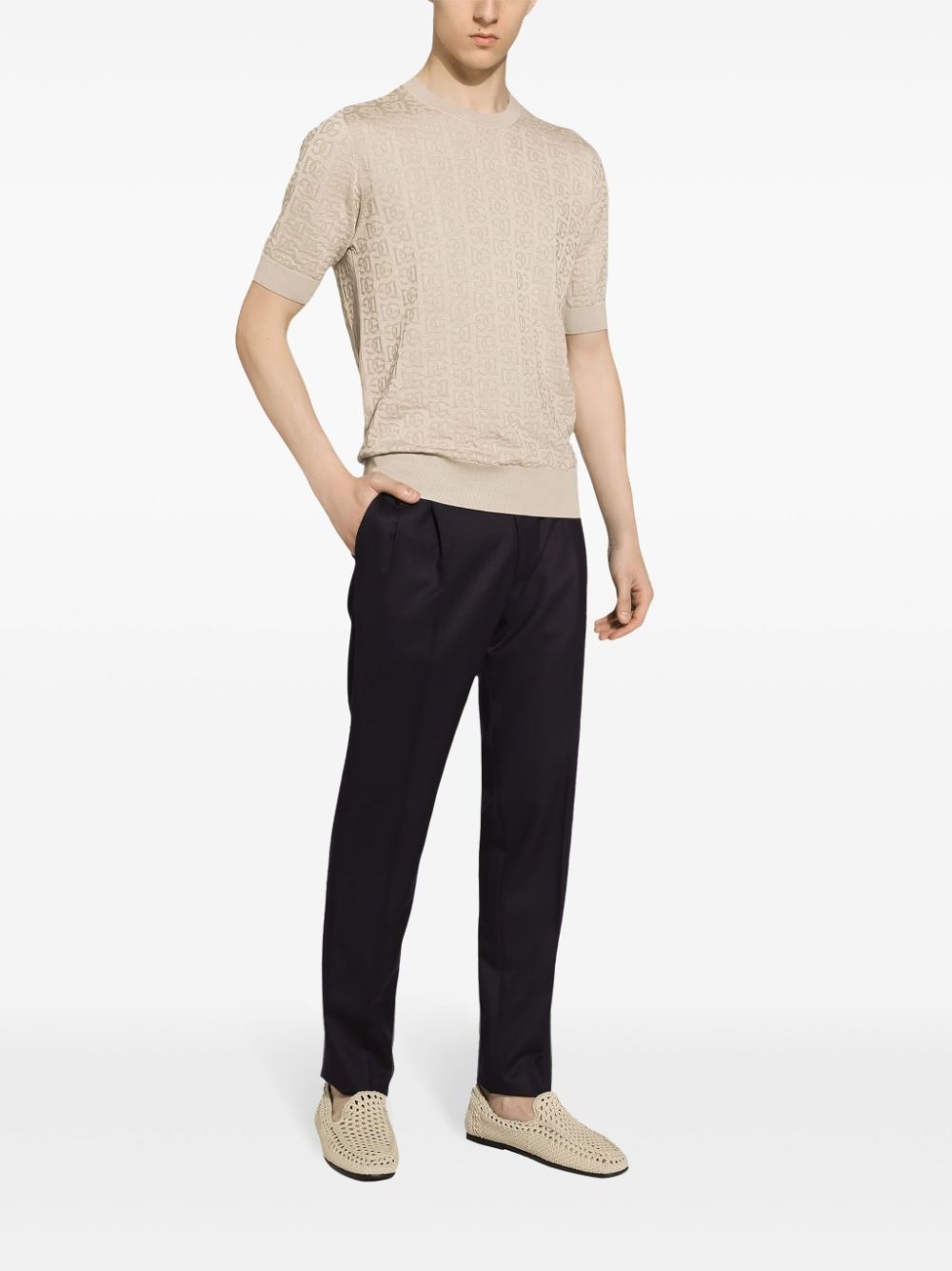 tailored tapered trousers - 2