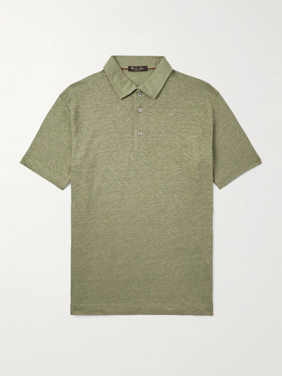 Linen Polo Shirt - 1