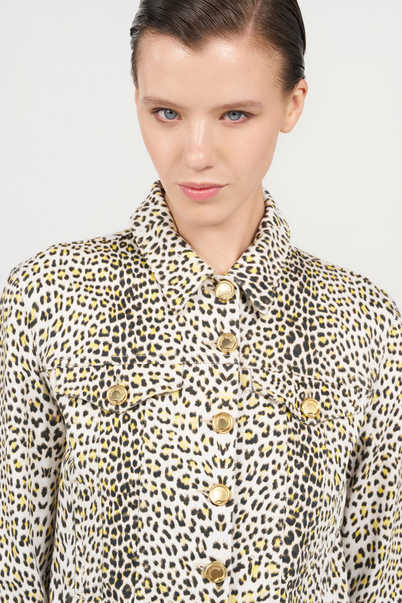 Pop Jaguar Animal-Print Jacket 6