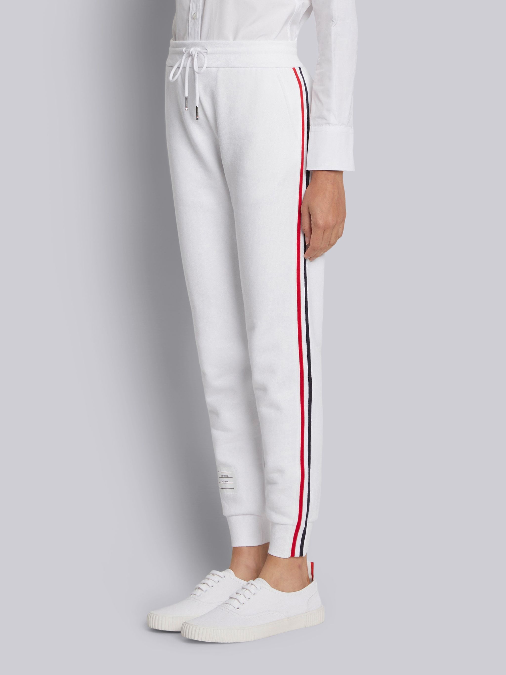 RWB-stripe track pants - 2