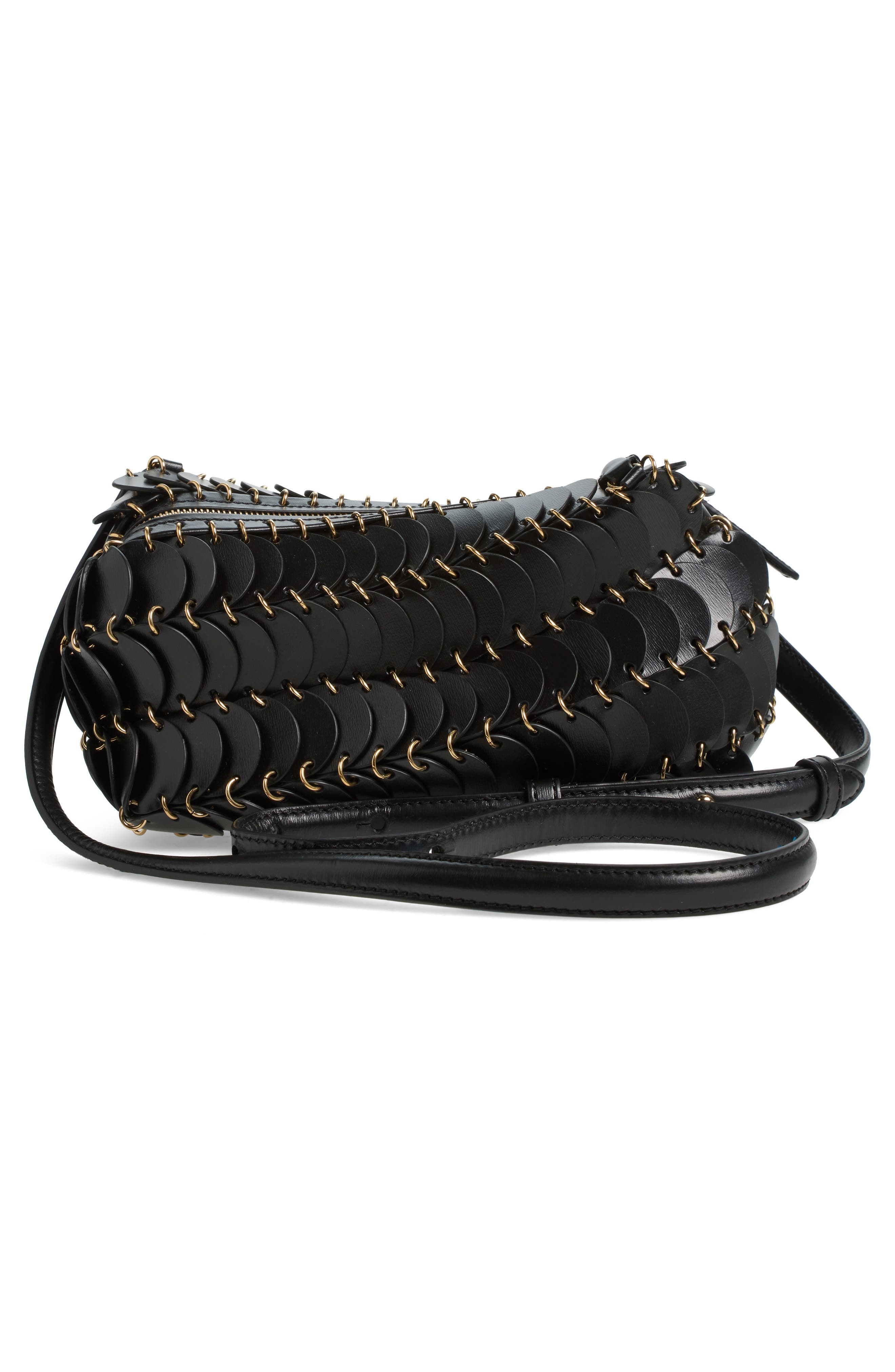 Rabanne Sac Leather Shoulder Bag in Black at Nordstrom - 4
