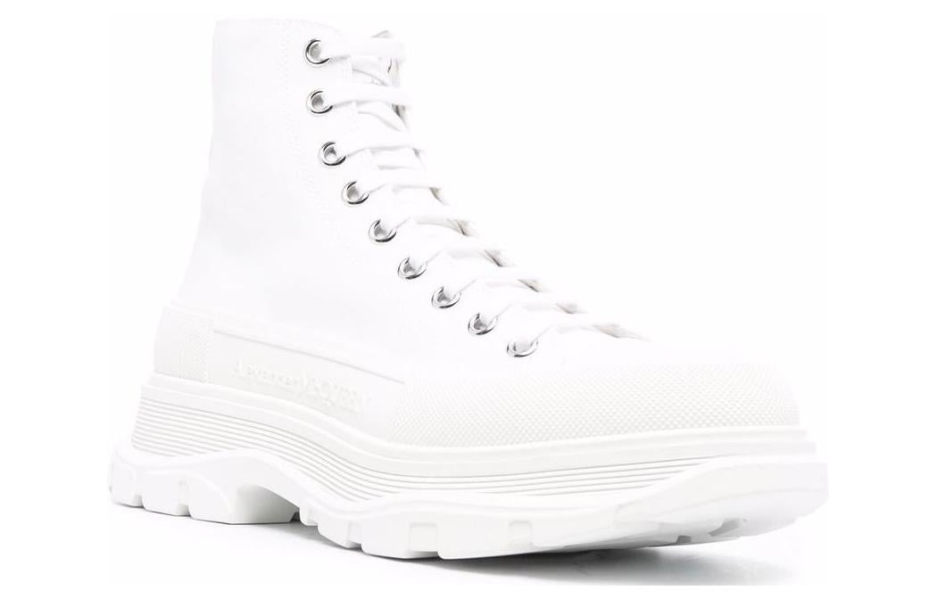 Alexander McQueen Tread Slick Boot 'Triple White' 604254W4MV29000 - 2
