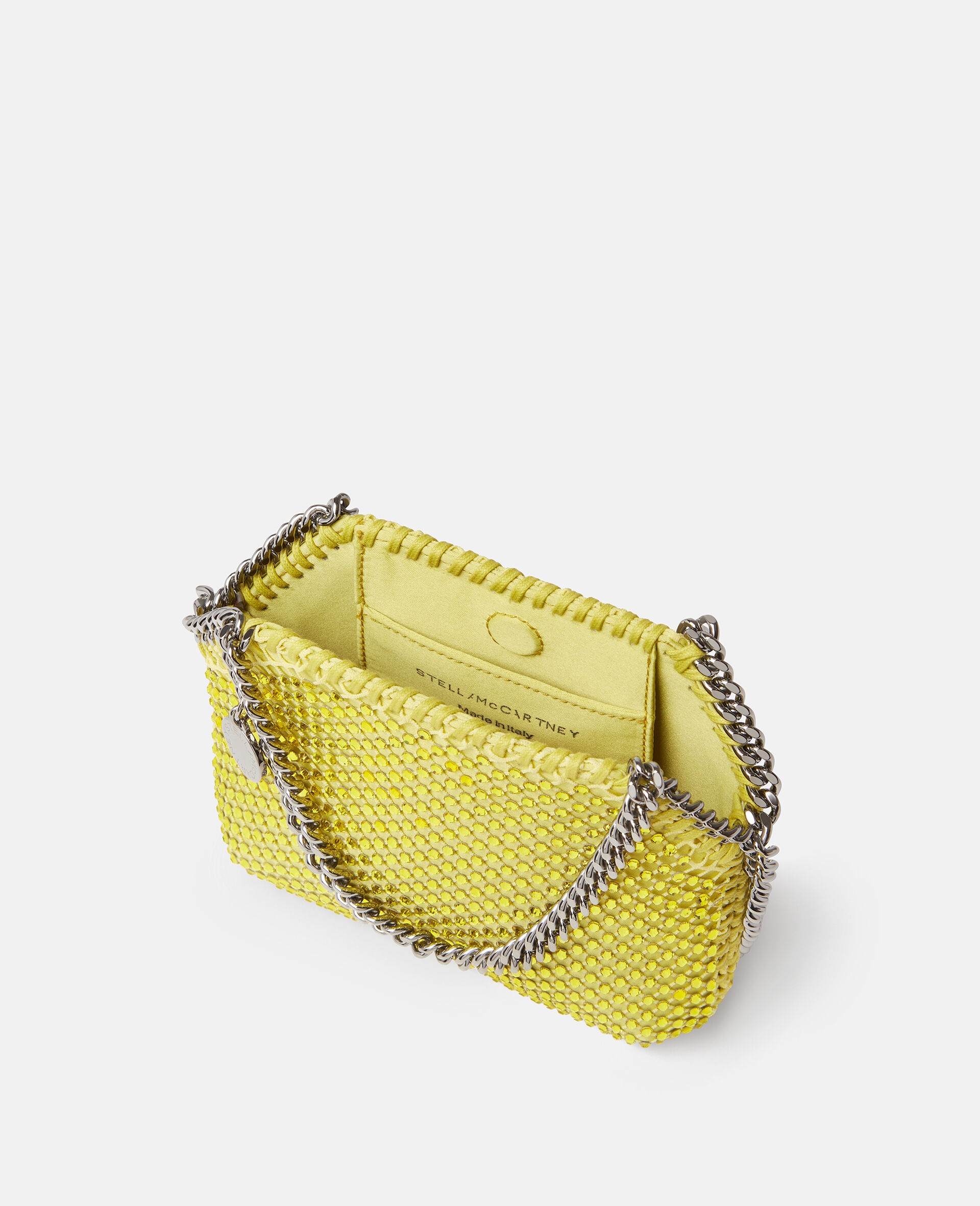 Stella McCartney Gold Falabella Crystal Mini Tote