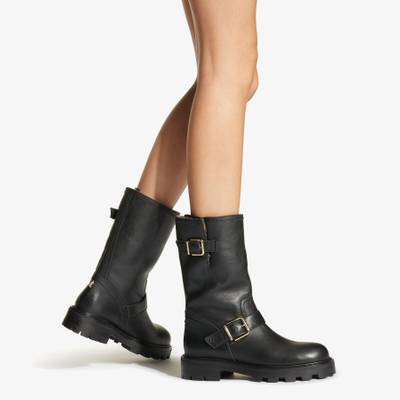 JIMMY CHOO Biker II
Black Smooth Leather Biker Boots with Shearling Lining outlook