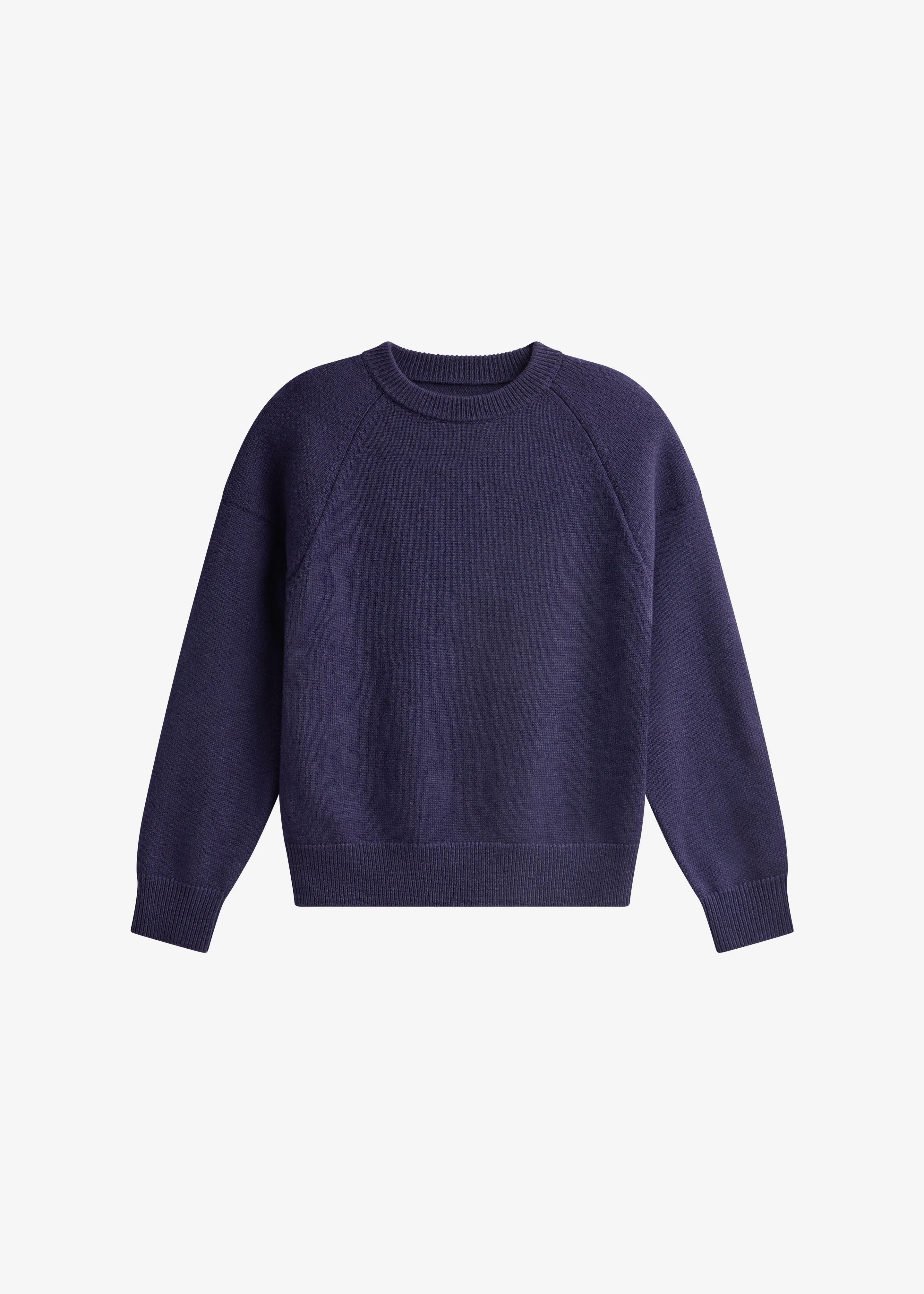 Lina Padded Sweater - Dark Navy - 1