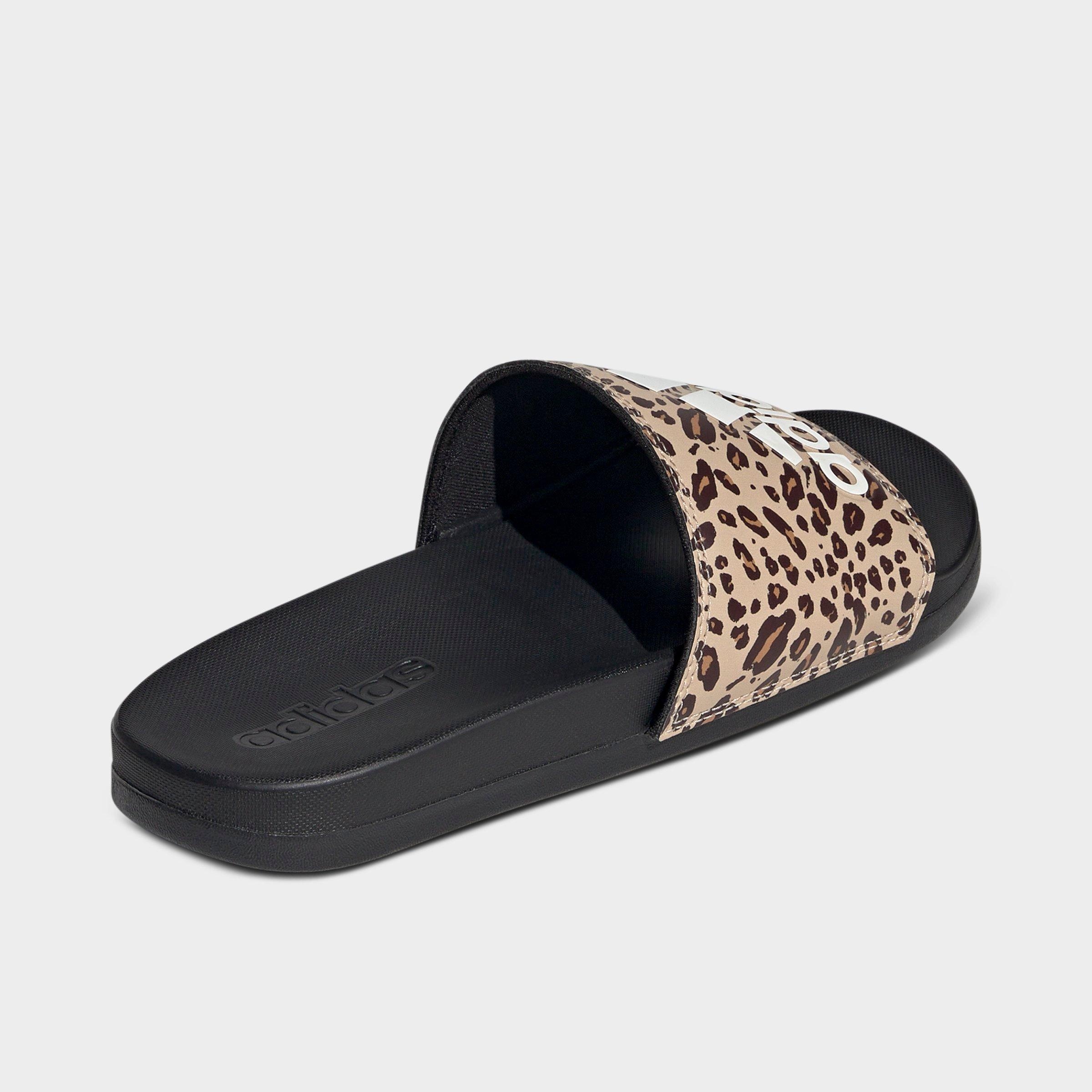 WOMEN'S ADIDAS ADILETTE COMFORT SLIDE SANDALS - 4