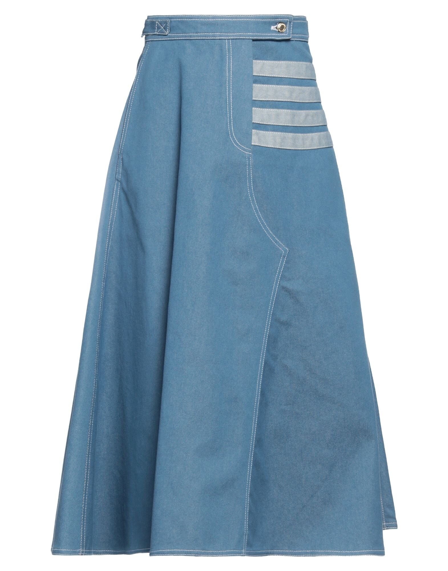 Blue Women's Denim Skirt - 1