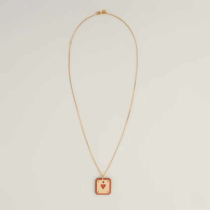 Hermès As de Coeur pendant, small model outlook