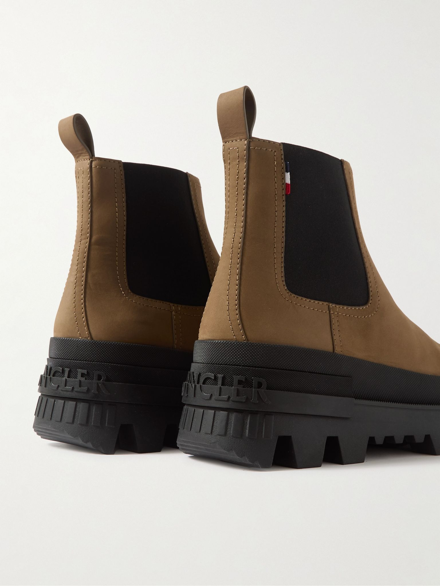 Suede Chelsea Boots Brown - 5