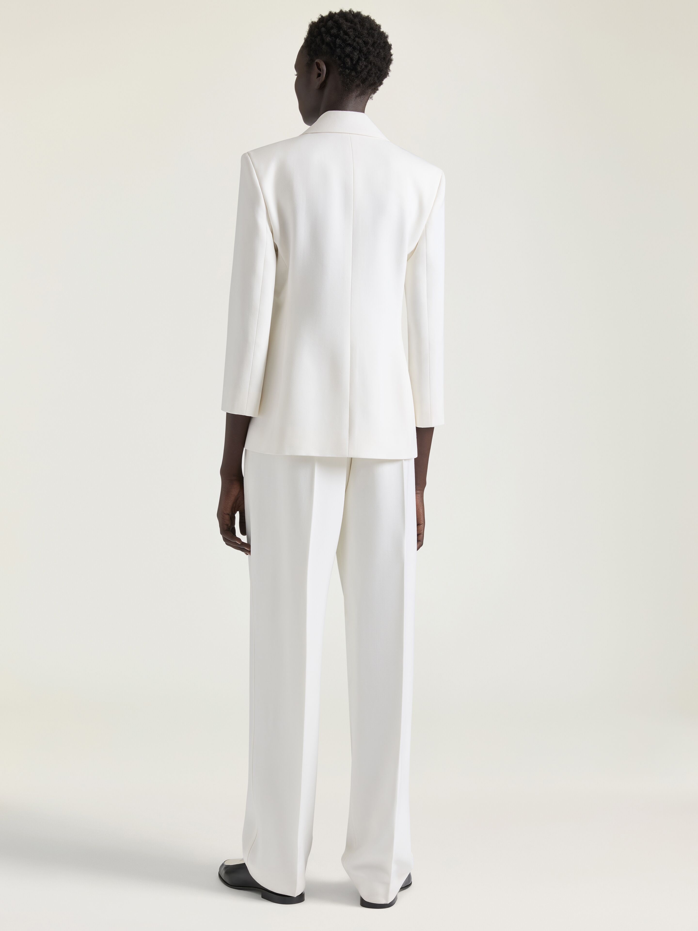 DOUBLE PLEAT PANTS IN WOOL - 3