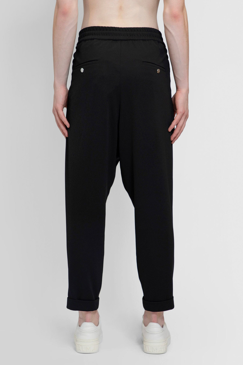 BALMAIN MAN BLACK TROUSERS 4
