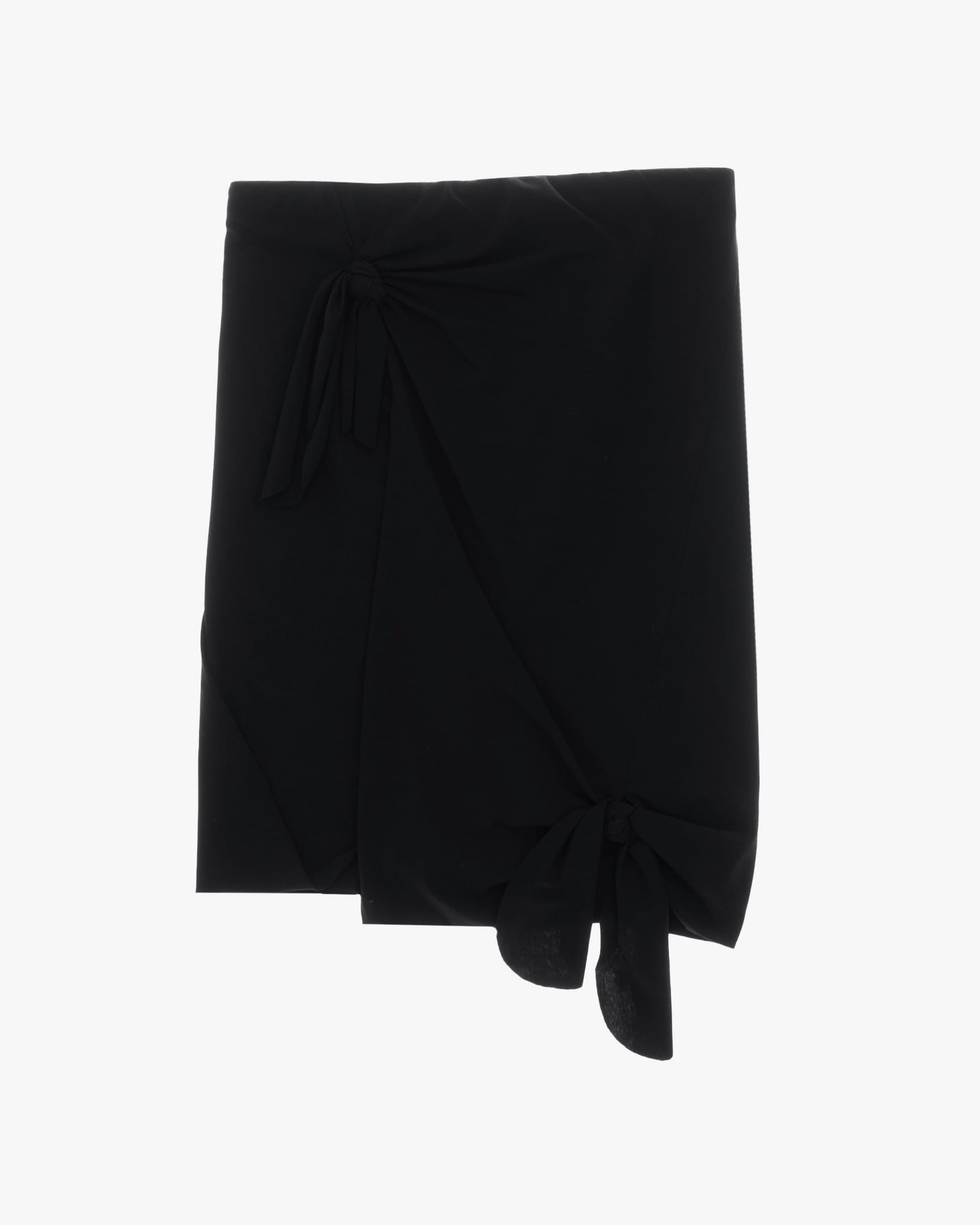 KNOTTED JERSEY SKIRT - 1
