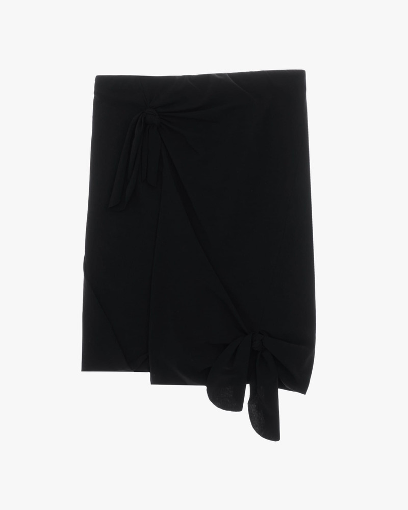 KNOTTED JERSEY SKIRT 1