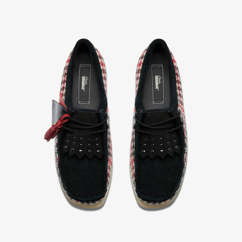 Wallabee Black Tweed Combination 8