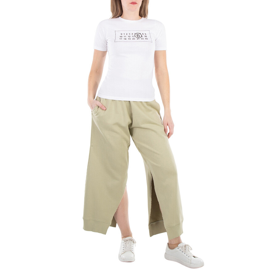 MM6 Vented Cotton Sweatpants - 4