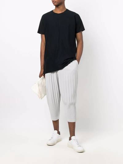 ISSEY MIYAKE short-sleeve cotton T-shirt outlook