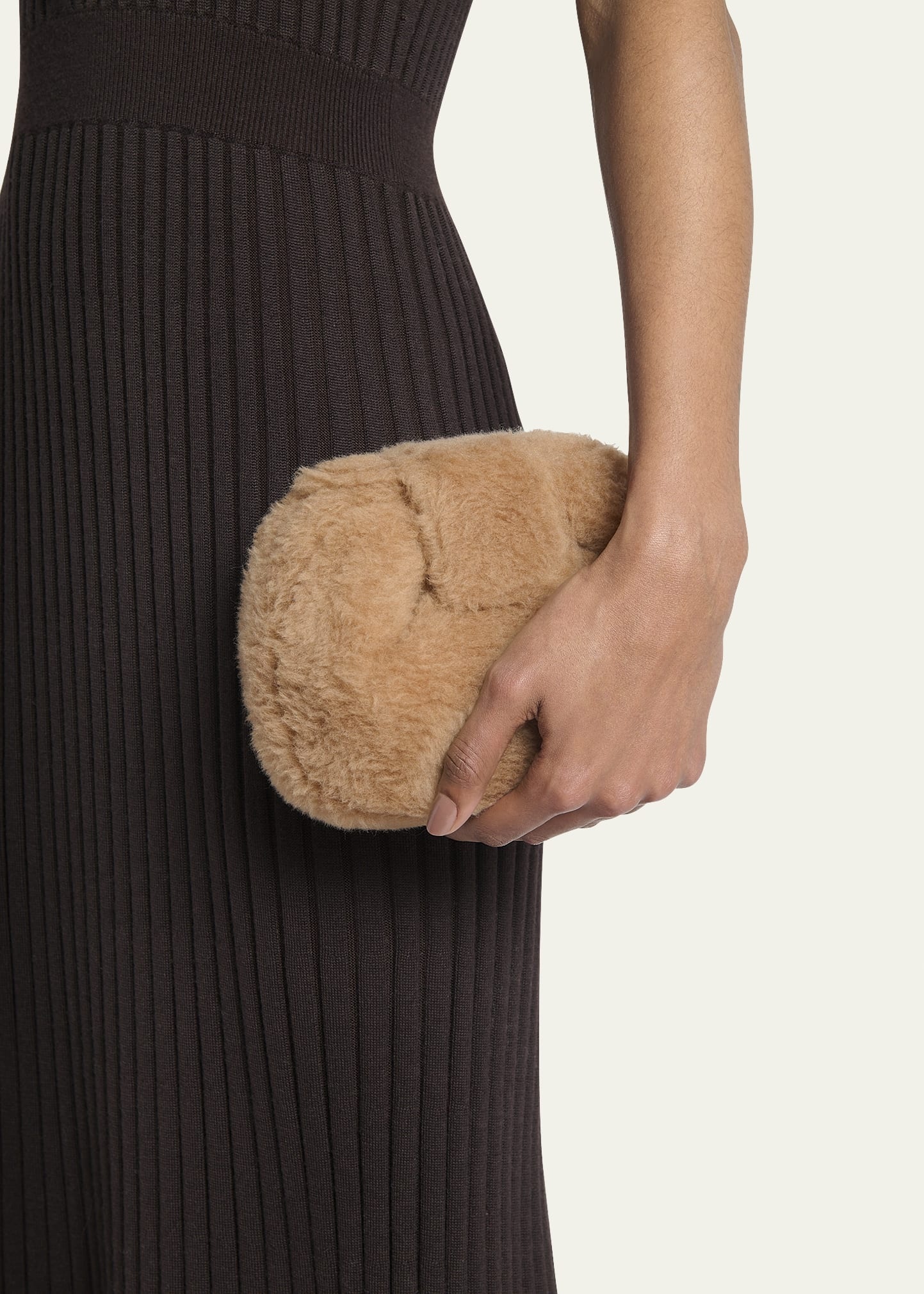 Demi Virgin Wool Clutch Bag - 2