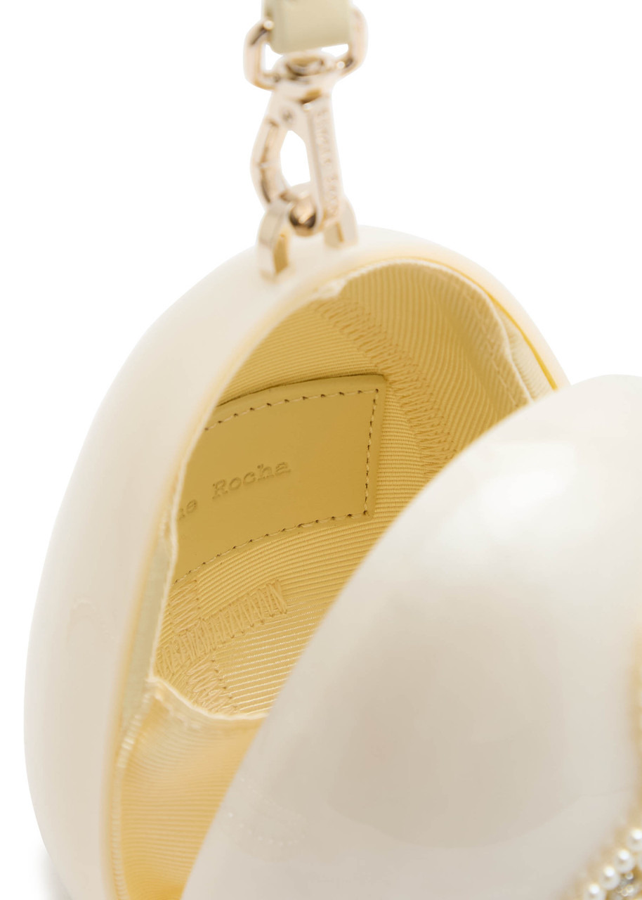 Simone Rocha Micro Egg Faux-pearl Acrylic Cross-body bag - 4