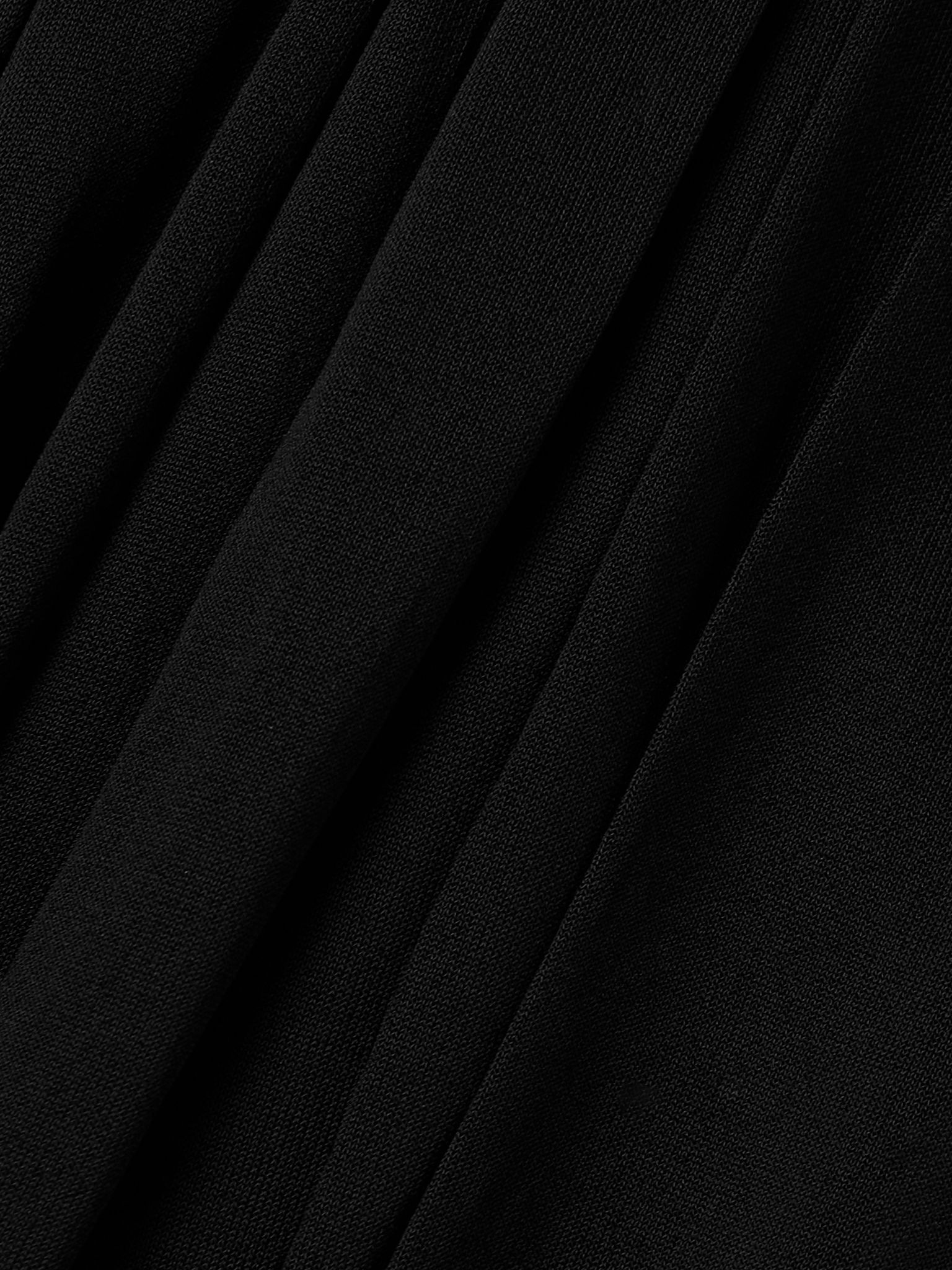 Ambrine draped jersey mini skirt Black - 5