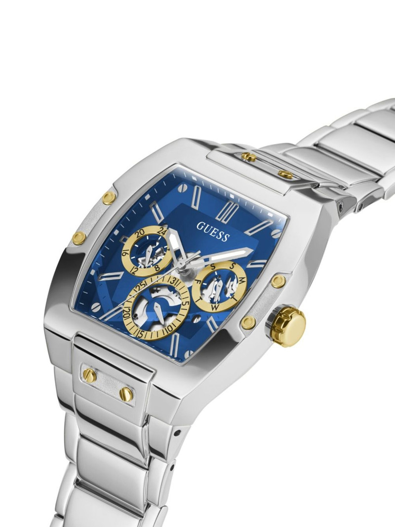 stainless steel chronograph 43mm 3