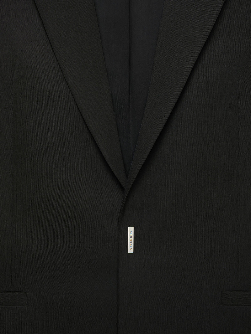 SLIM-FIT JACKET IN WOOL AND MOHAIR WITH U-LOCK HARNESS 5