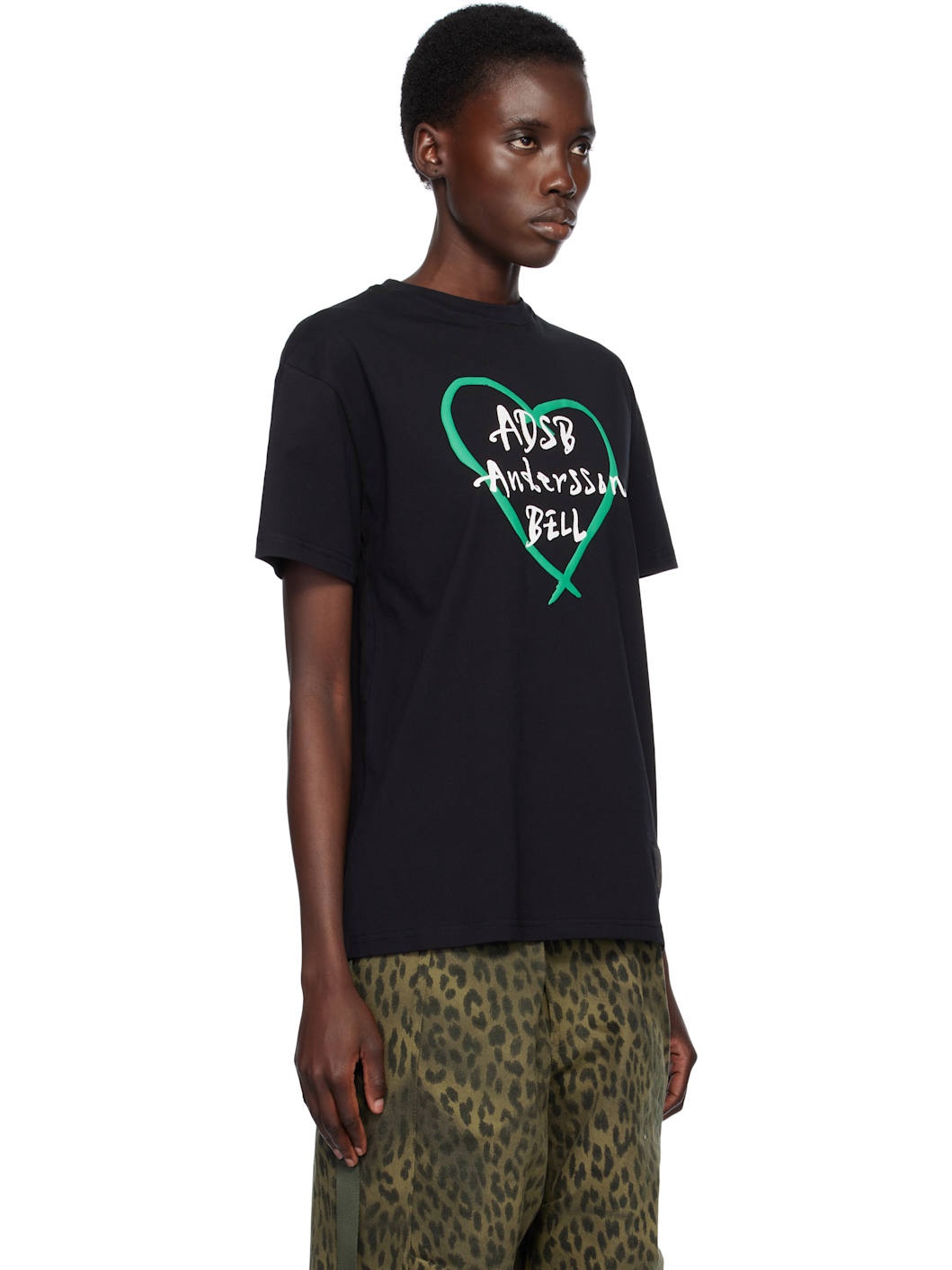 Black Heart Kelly Logo T-shirt - 2
