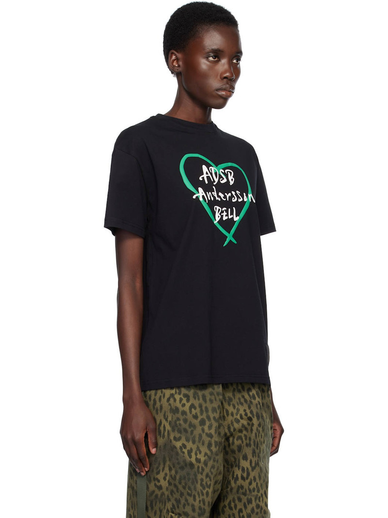 Black Heart Kelly Logo T-shirt 2