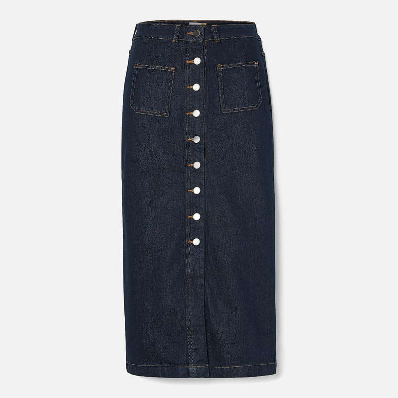 Women's REFIBRA™ Denim Long Skirt 1