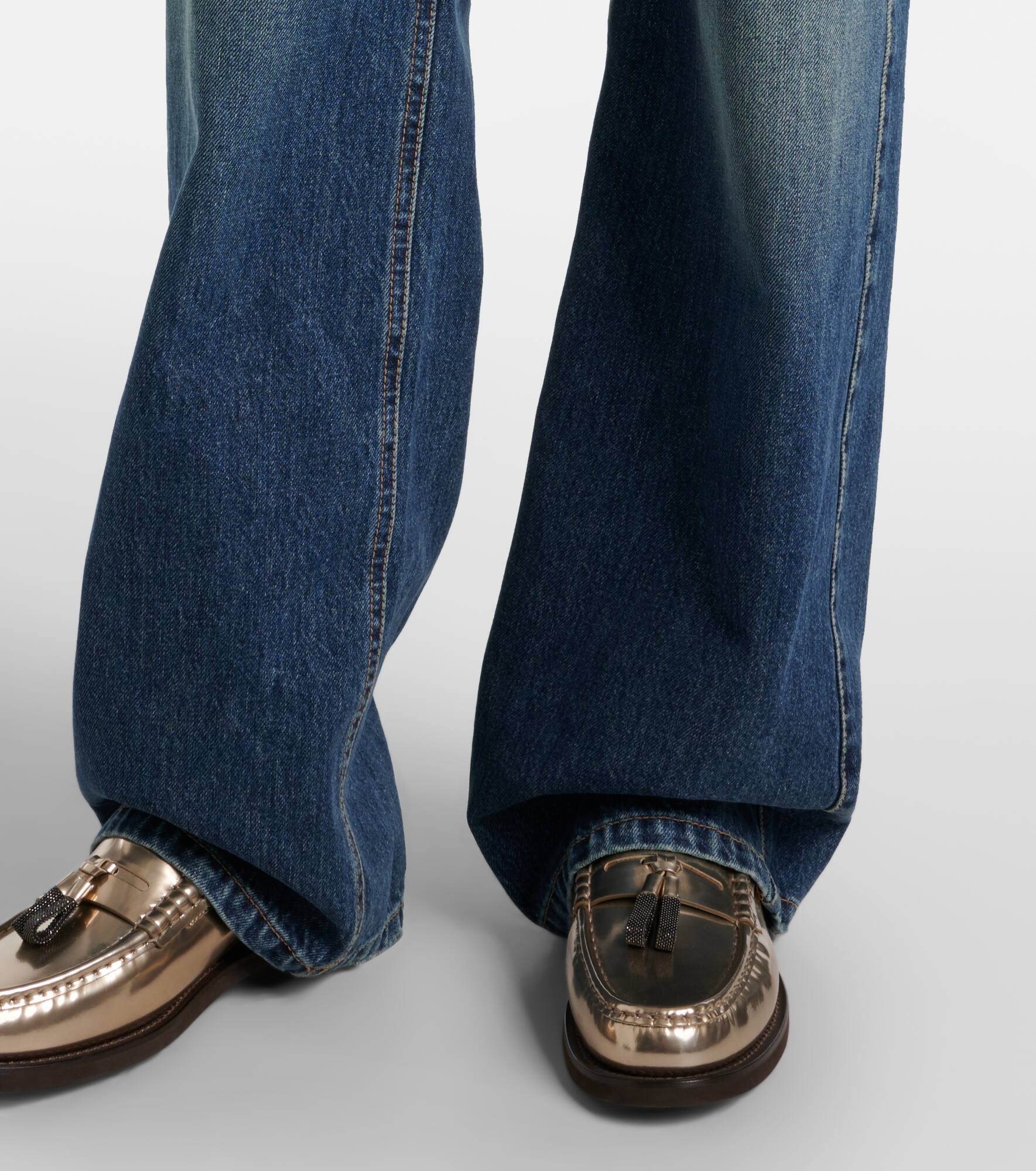 Low-rise straight jeans - 5