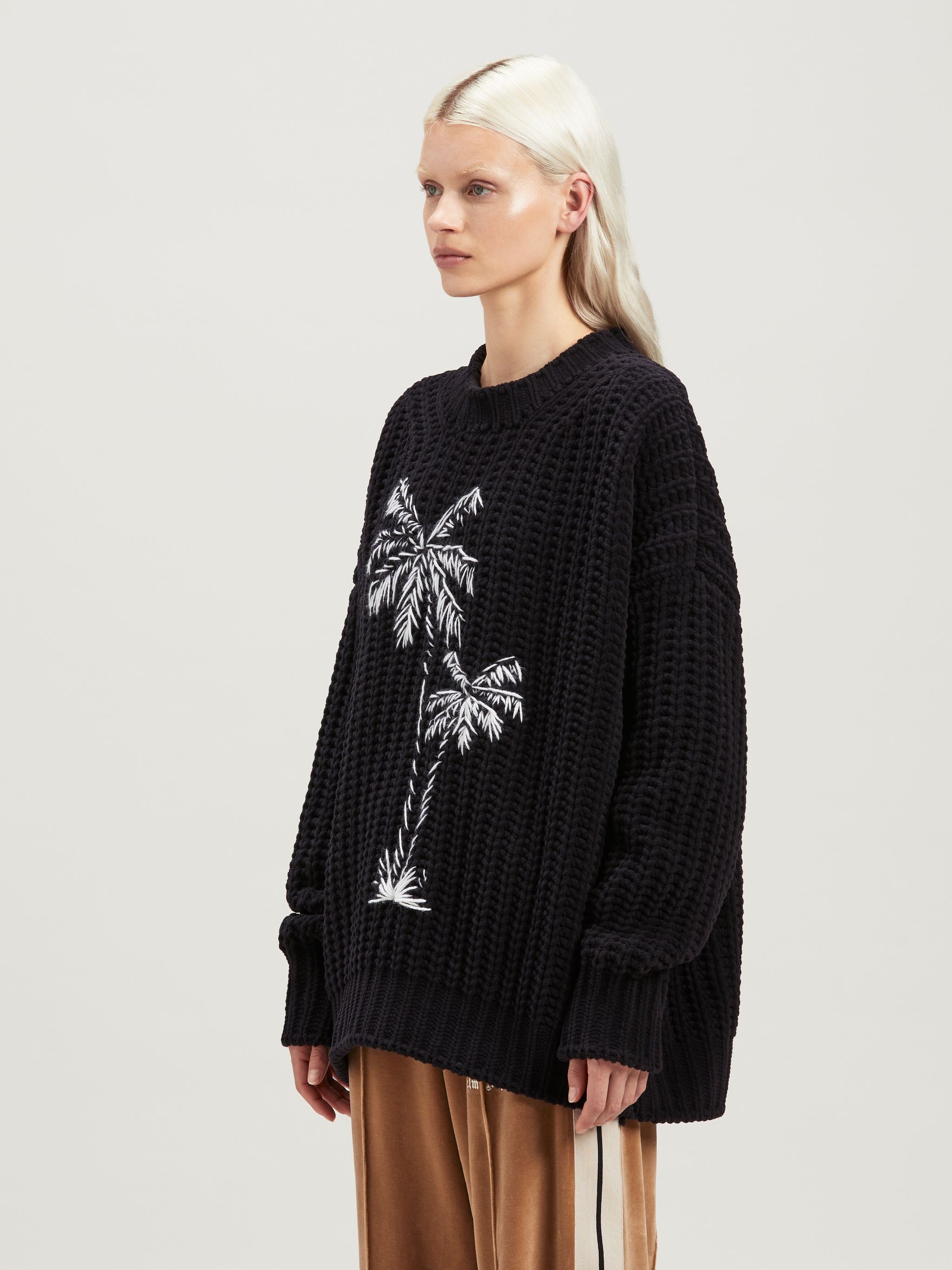 Palms Chunky Chenille Sweater - 4