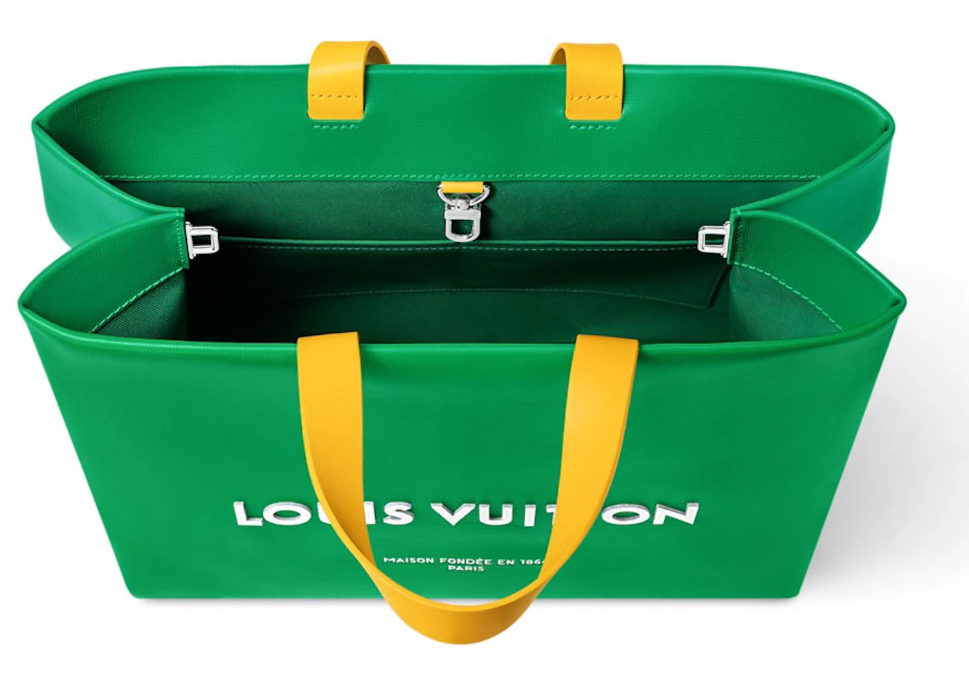 Louis Vuitton Shopper Tote MM Green - 4