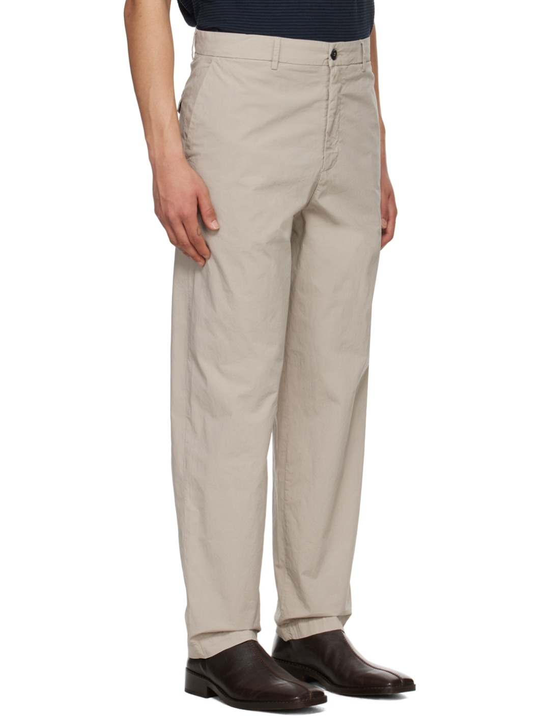 Beige Canasta Trousers - 2