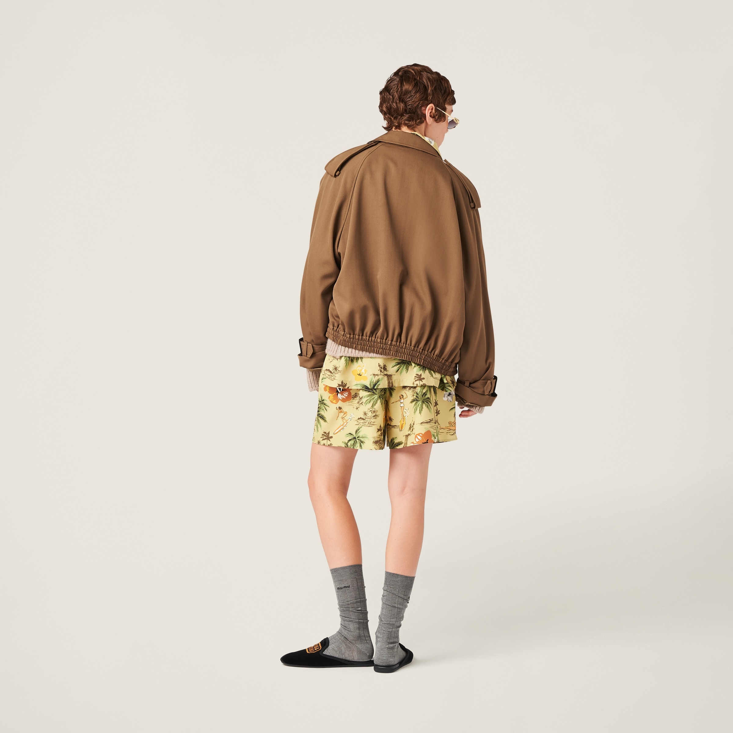 Printed silk boxers - 3