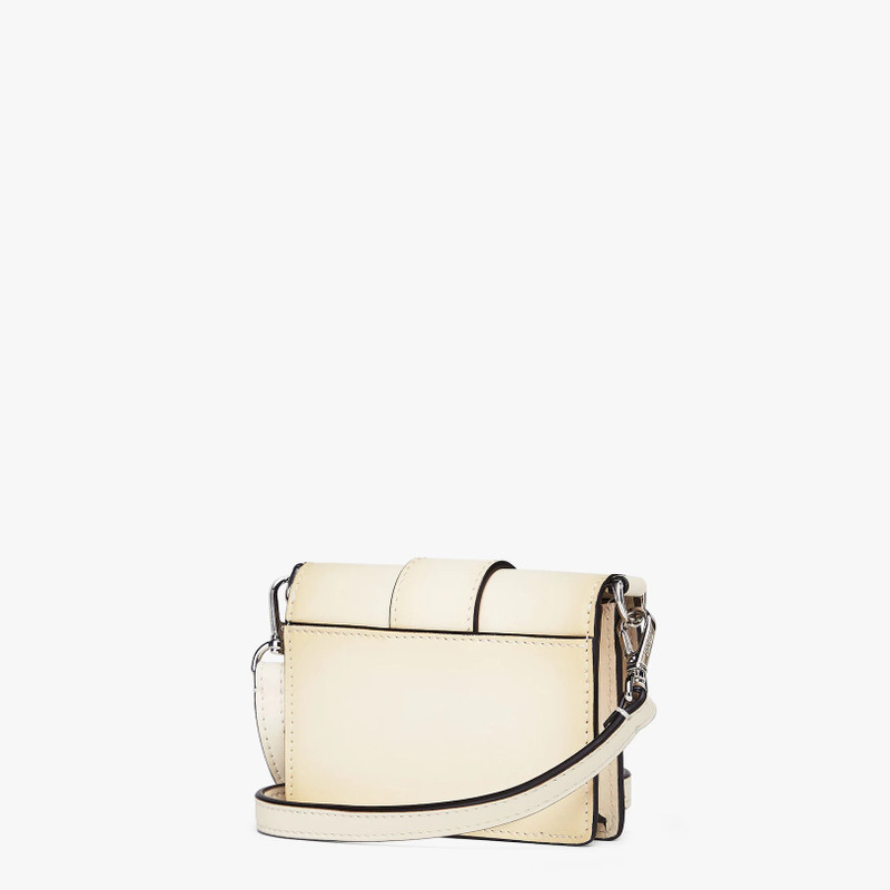 FENDI White leather bag outlook