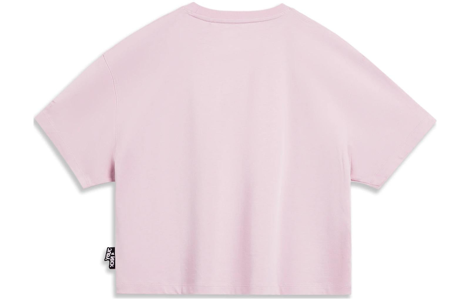 (WMNS) Li-Ning x Disney Zootopia Graphic Crop Top 'Pink' AHST274-4 - 2