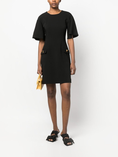 Moschino fitted short-sleeve dress outlook