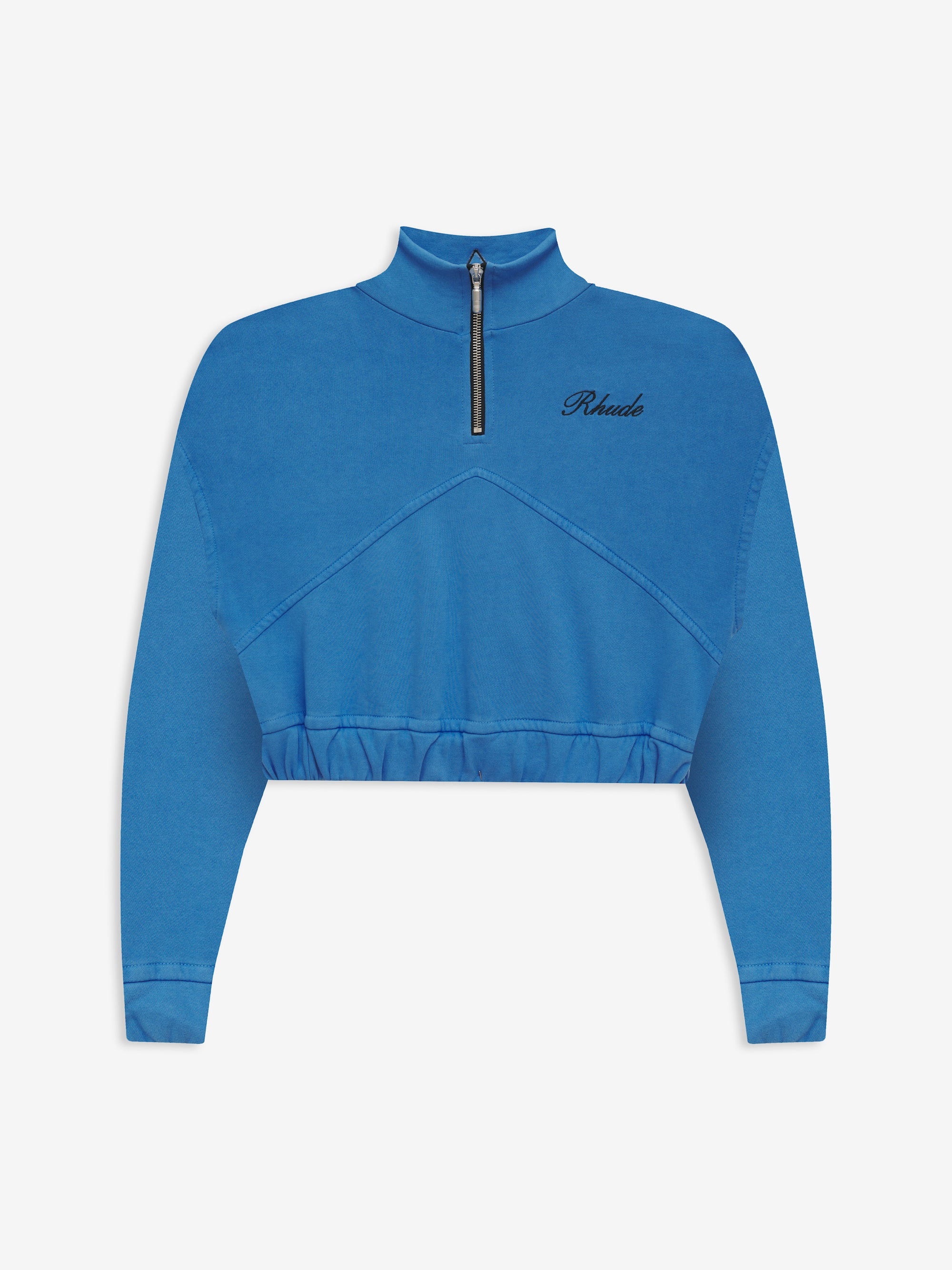 LOGO CROPPED QUARTER ZIP - 1