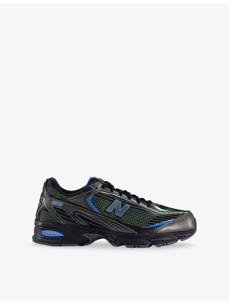 509 Leather And Mesh Trainers 1