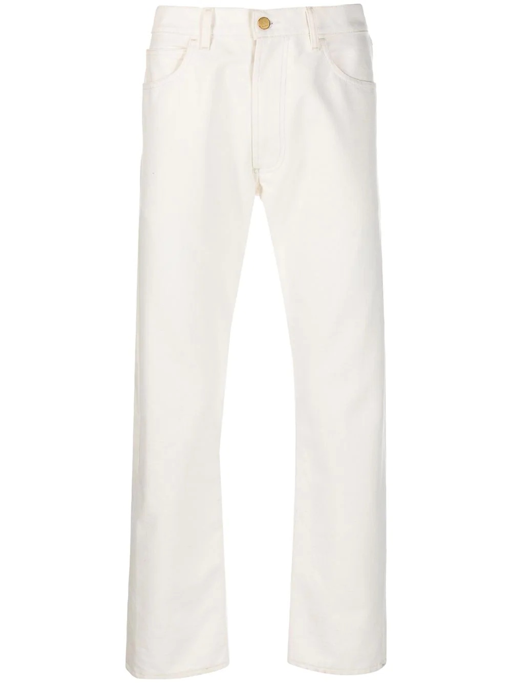 straight leg trousers - 1