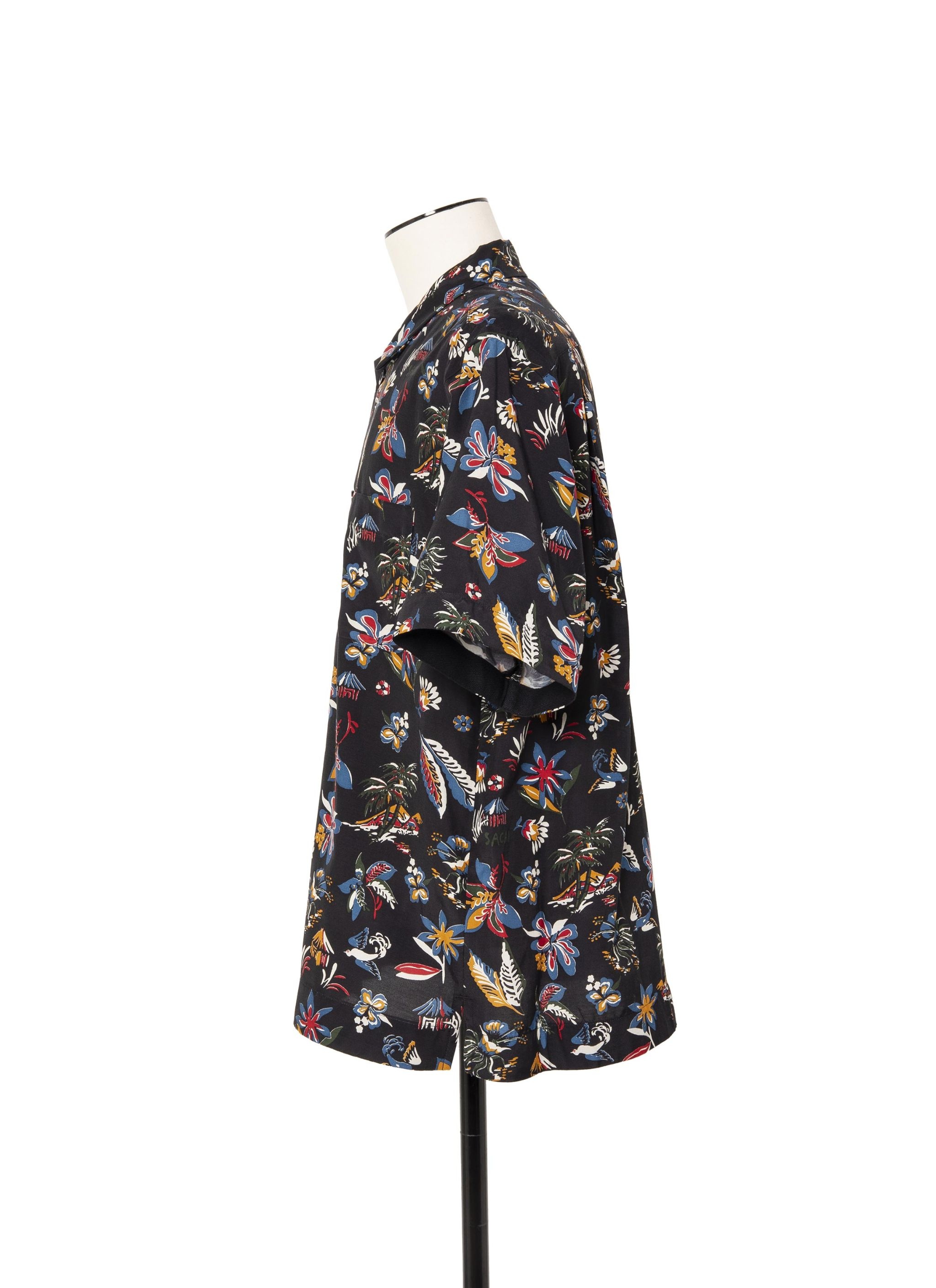 Car Race / Tropical Print Shirt - 3