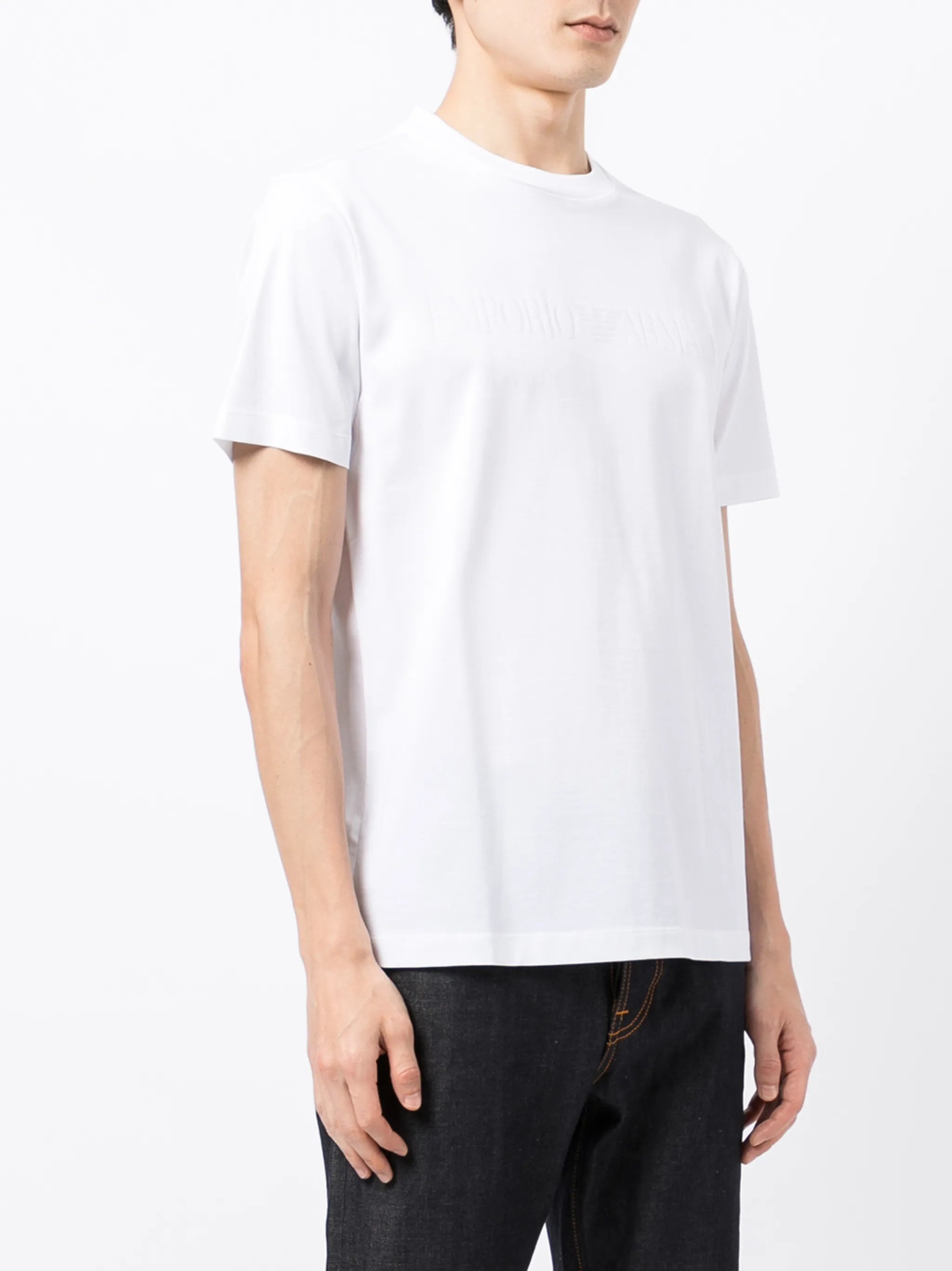 Crew-neck Cotton T-shirt - 2