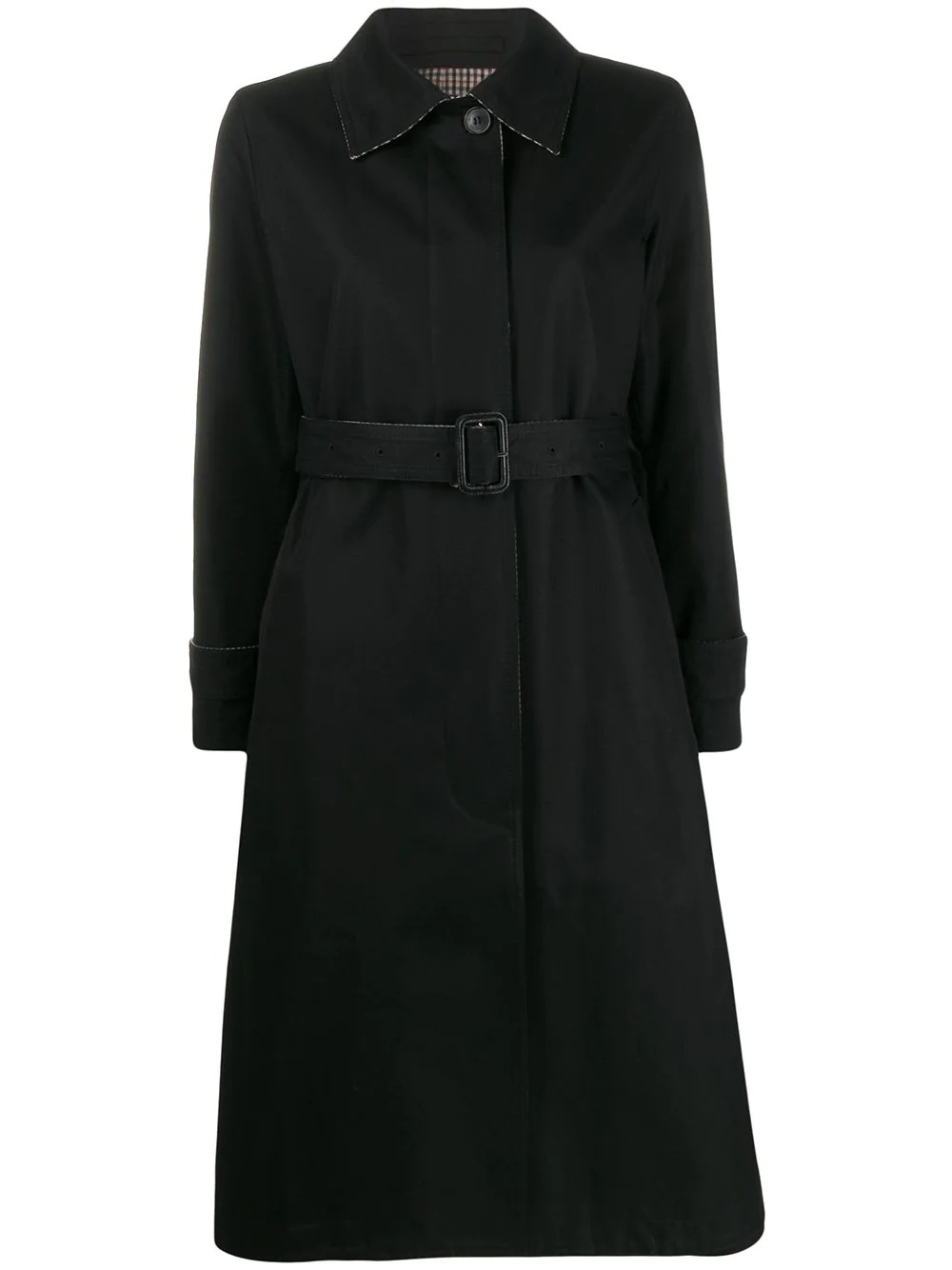 reversible belted trench coat - 1