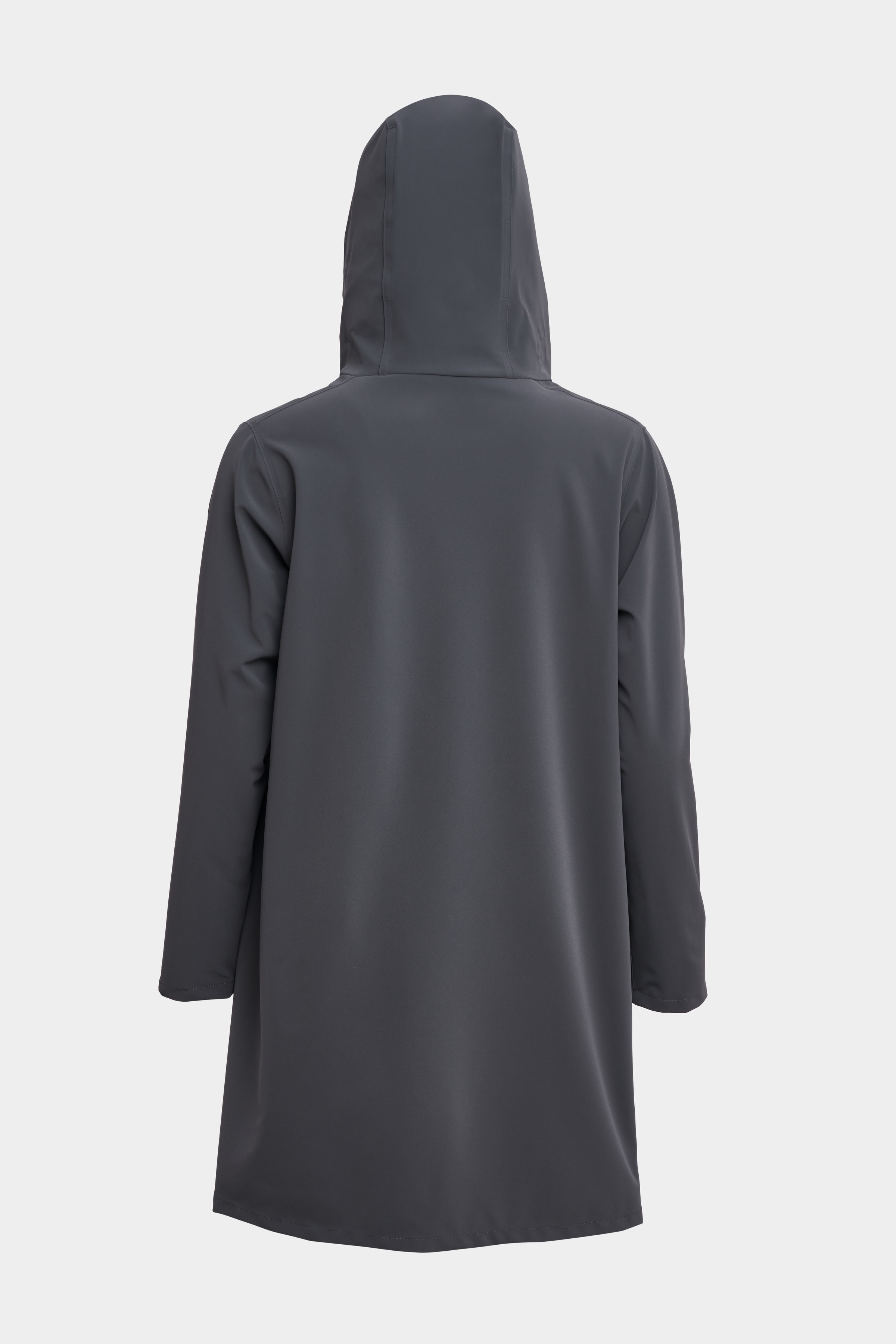 Mosebacke Lightweight Matte Raincoat Charcoal - 6