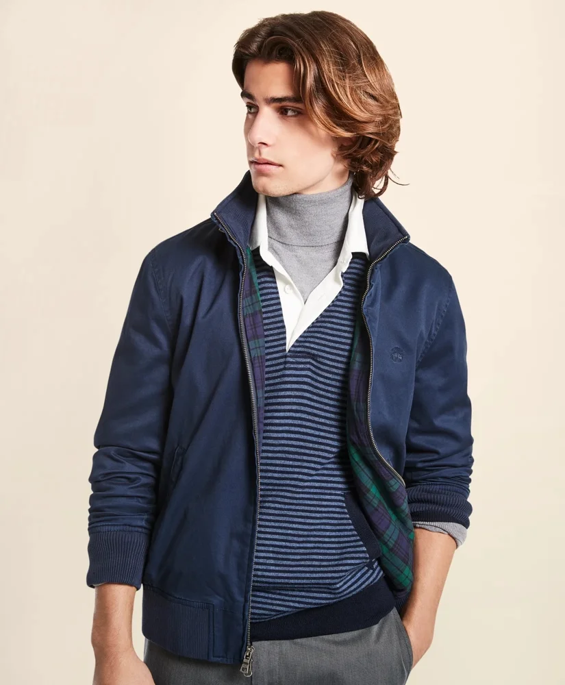 Cotton Bomber Jacket - 1
